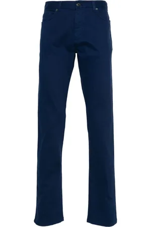 Ermenegildo Zegna Cotton straight-leg trousers