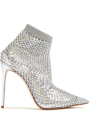 LE SILLA Gilda 120mm leather boots