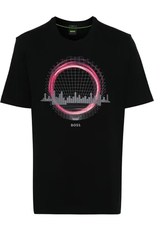 HUGO BOSS Logo-raised T-shirt