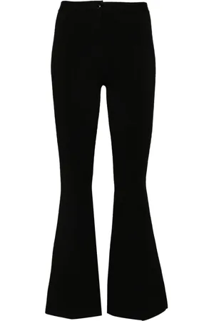 THEORY Pleat-detail flared trousers
