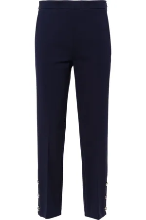 Twin-Set Straight-leg cropped trousers