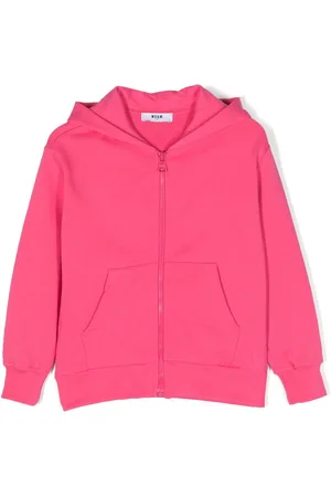 Msgm Logo print hooded jacket