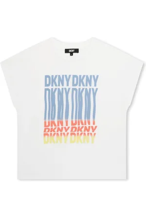 DKNY Logo-print round-neck T-shirt