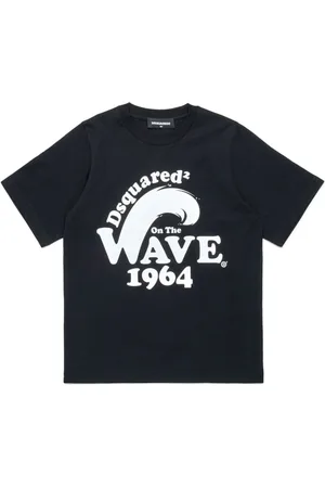 Dsquared2 Wave 1964-print cotton T-shirt