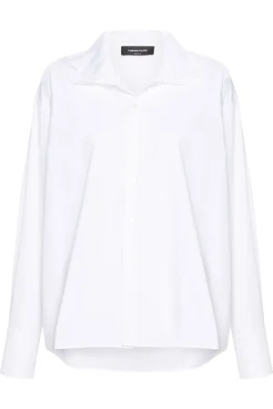 Fabiana Filippi High-neck poplin shirt