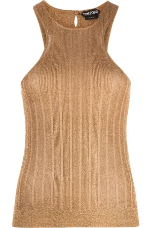 Tom Ford Metallic sleeveless top