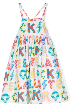 Stella McCartney Rocks-print flared dress