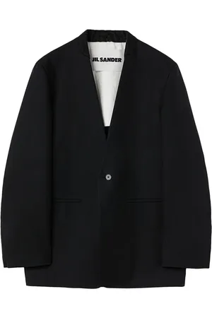 Jil Sander Deconstructed single-breasted blazer