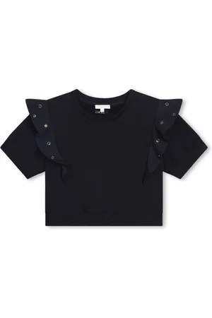 Chloé Ruffled cotton T-shirt
