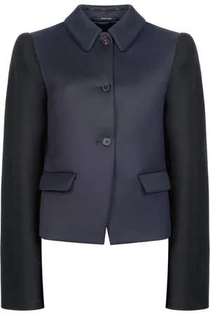 Maison Margiela Spliced double-breasted wool blazer