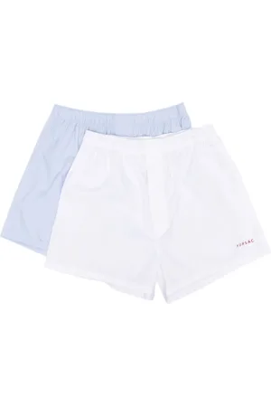Fursac Logo-embroidered cotton boxers (pack of two)