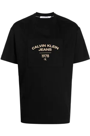 Calvin Klein Logo-appliqué cotton T-shirt