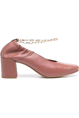 ALOHAS Agent Anklet leather pumps
