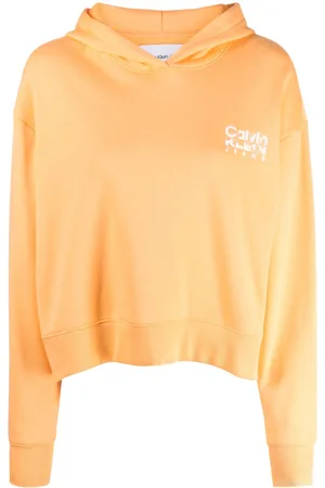 Calvin Klein Logo-print cotton hoodie