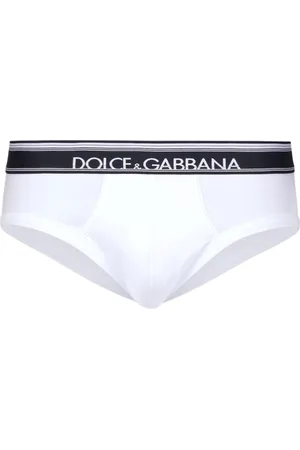Dolce & Gabbana Logo-waistband cotton briefs