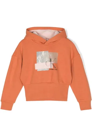 Calvin Klein Graphic logo-print hoodie