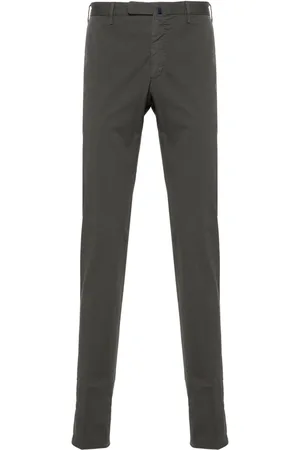 Incotex Tapered-leg cotton trousers