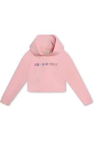 Sonia Rykiel Enfant Logo-embellished cotton hoodie