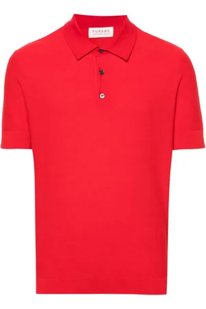 Fursac Piqué cotton-blend polo shirt
