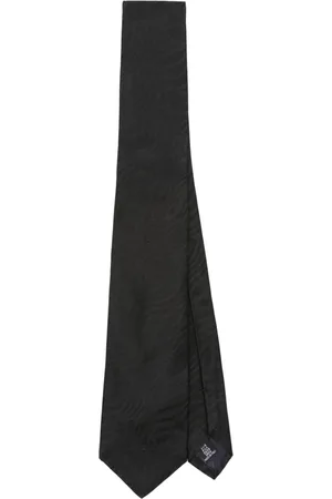 Fursac Patterned-jacquard silk tie