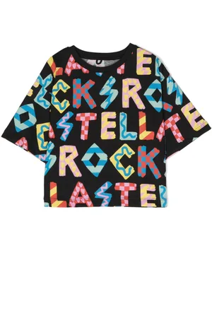 Stella McCartney Logo-letters print T-shirt
