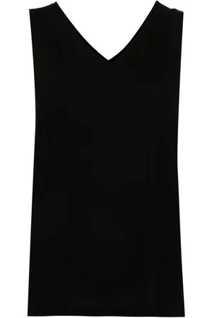 Fabiana Filippi Georgette-crepe top