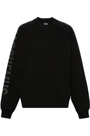Jacquemus Le Sweatshirt Typo cotton top