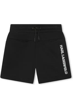 Karl Lagerfeld Logo-print track shorts