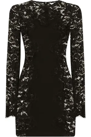 Dolce & Gabbana Semi-sheer lace minidress