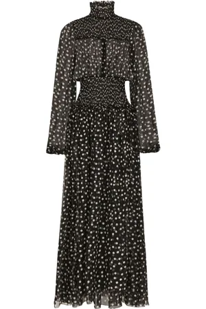 Dolce & Gabbana Polka dot-print silk dress