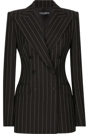 Dolce & Gabbana Turlington pinstriped double-breasted blazer