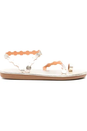 Ancient Greek Sandals Cronos flat leather sandals