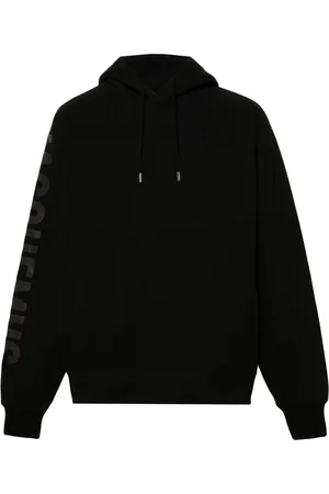 Jacquemus Le Hoodie Typo cotton top