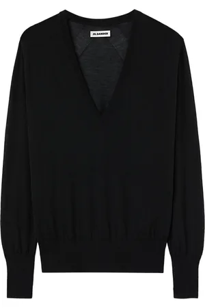 Jil Sander V-neck cashmere top