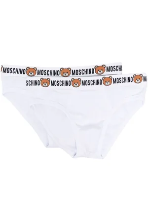 Moschino Logo-waistband cotton briefs