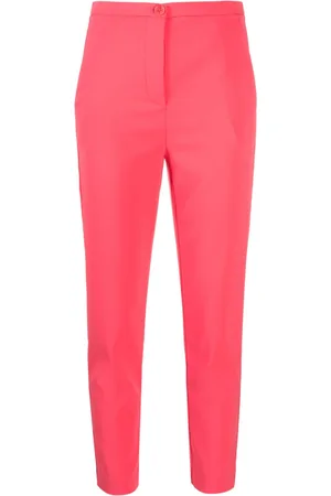 Patrizia Pepe Mid-rise slim trousers