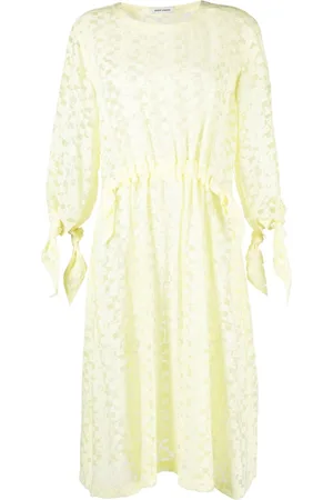 HENRIK VIBSKOV Bulk jacquard midi dress