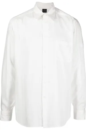 YOHJI YAMAMOTO Semi-sheer long-sleeve shirt