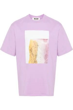 Msgm X Duccio Maria Gambi photograph-print T-shirt