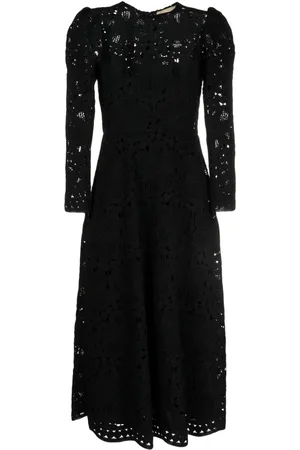 Elie saab Corded-lace midi dress