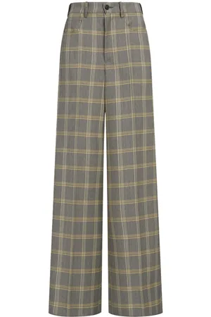Marni Check-pattern palazzo pants
