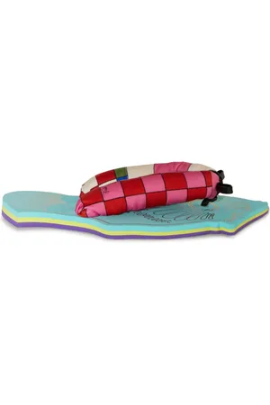 Puccini Scuba Marmo-print sandals
