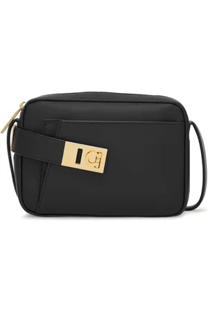 Salvatore Ferragamo Gancini-buckle leather crossbody bag