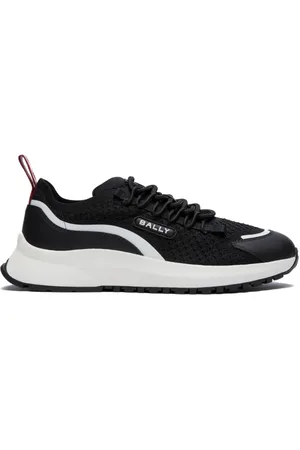 Bally Logo-appliqué mesh-panelling sneakers