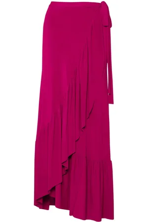 ERES Julia ruffled wrap skirt