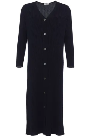 ERES Flirt buttoned ribbed-knit dress