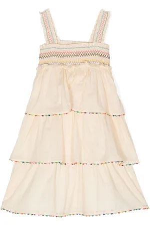 ZIMMERMANN Junie tiered cotton dress