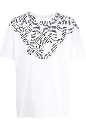 MARCELO BURLON Snake Wings-print cotton T-shirt