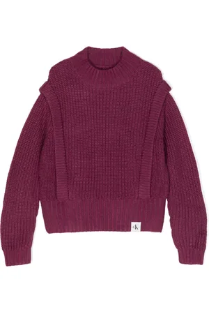 Calvin Klein Layered ribbed-knit jumper