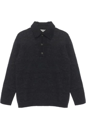 OUR LEGACY Polo-collar wool jumper